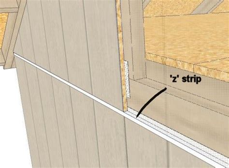 z flashing for plywood siding